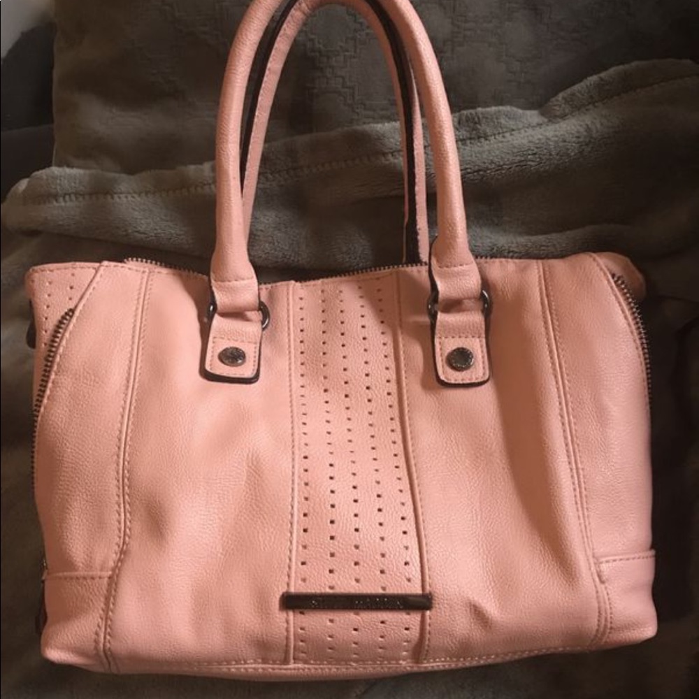 Pink handbag